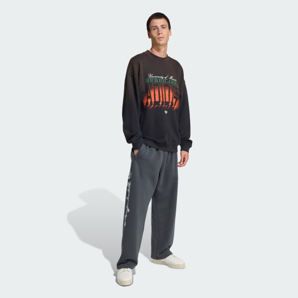 Black Miami Hurricanes Originals Crew Neck Sweatshirt