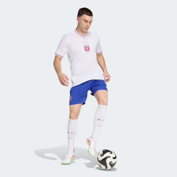 White Olympique Lyonnais Anniversary Jersey