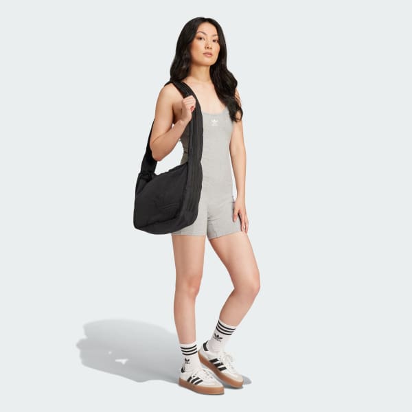 Grey Essentials Rib Bodysuit