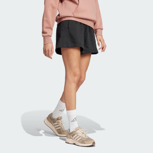 Black ALL SZN Fleece Loose Shorts