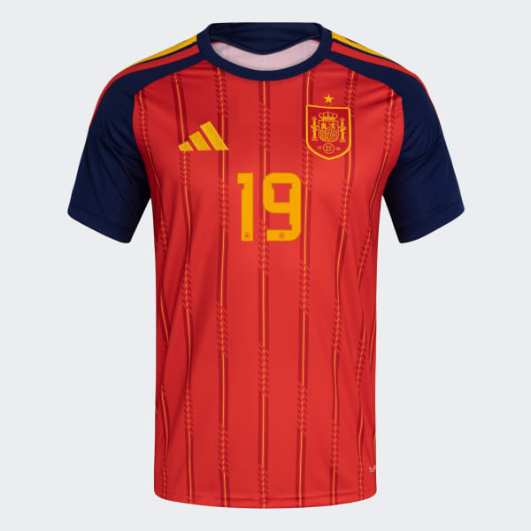 Red Spain 26 Home Yamal Jersey