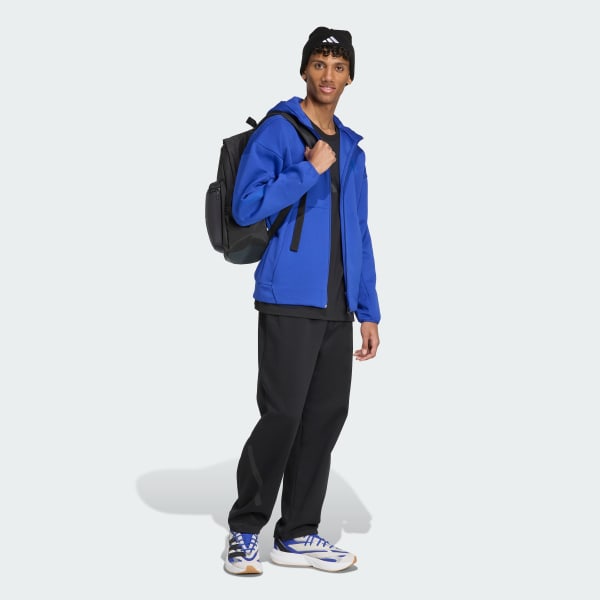 Blue Z.N.E. Full-Zip Hooded Track Jacket