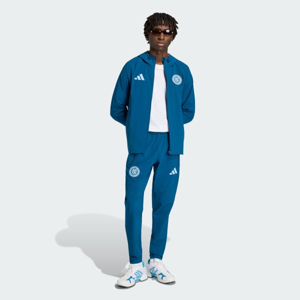 Blue New York City FC Tiro Travel Pants