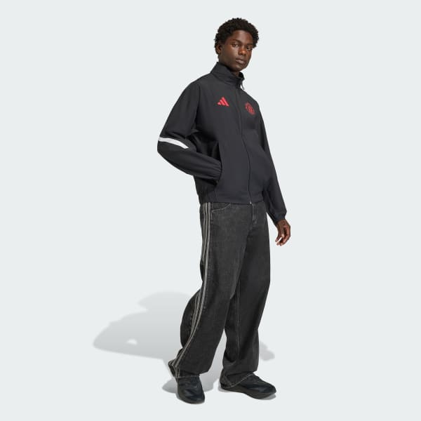 Black Manchester United Z.N.E. Anthem Jacket N/A