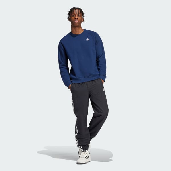 Blue Trefoil Essentials Crew Sweatshirt