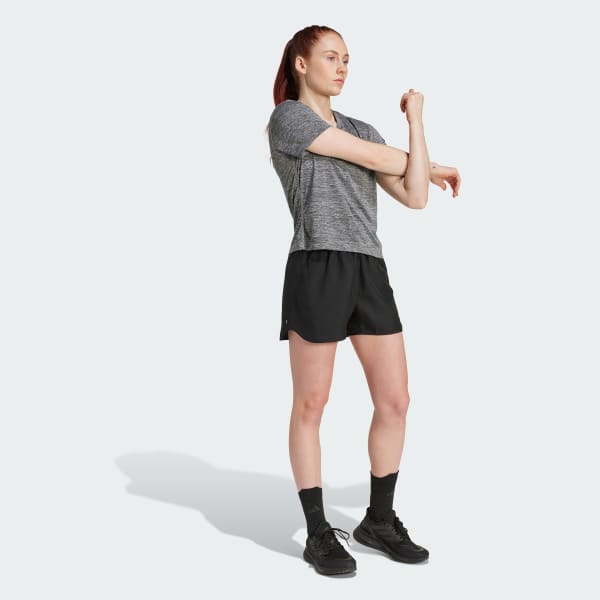 Black Own The Run Melange Tee