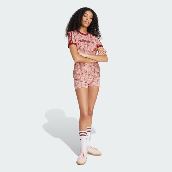 Multicolor adidas Originals x Liberty London Tonal Booty Shorts