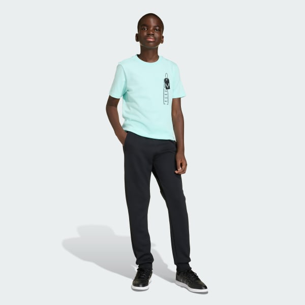 Turquoise MESSI FUN GRAPHIC T-SHIRT