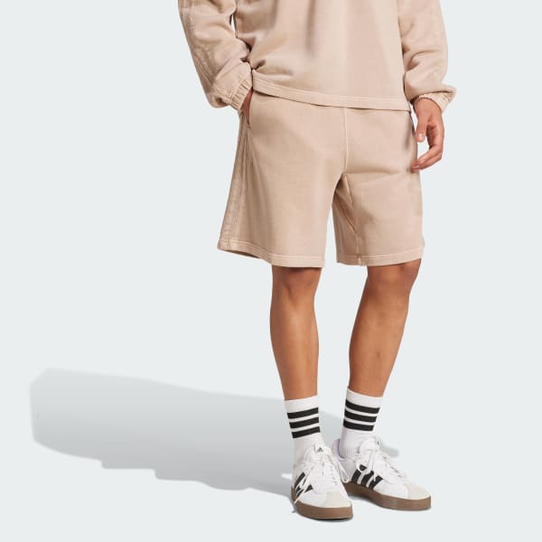 Brown ALL SZN French Terry Washed 8 Inch Shorts