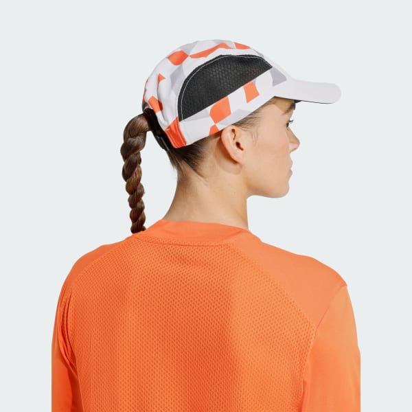 White Terrex Climacool 5-Panel Graphic Cap