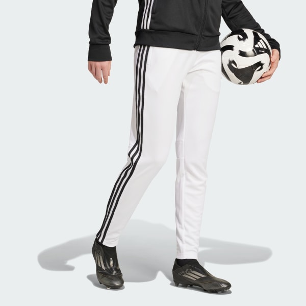 White Tiro 25 Essentials Training Pants