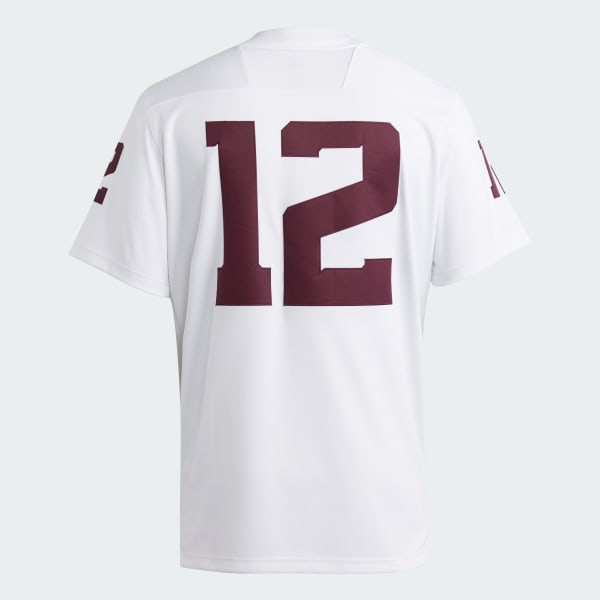White Texas A&M Aggies Premier Away Football Jersey