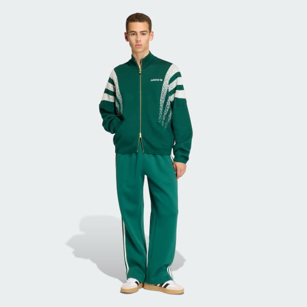 Green SANTIAGO LOOSE FULLY FASHION KNIT JACKET