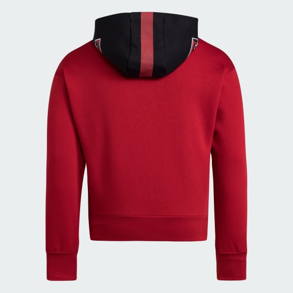 Red Texas Tech Red Raiders Full Zip Helmet Hoodie