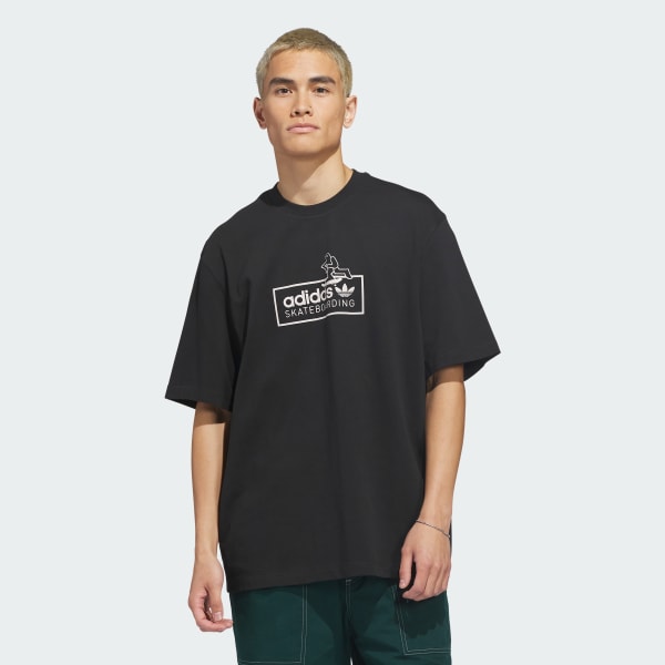 Black Skateboarding x Mark Gonzales Logo Tee