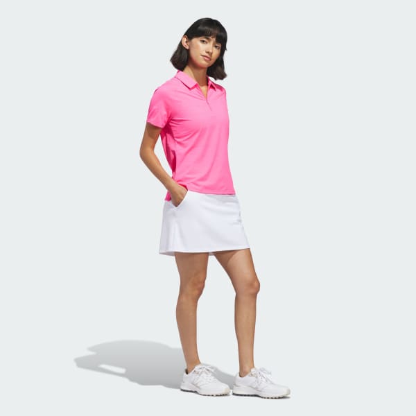 Pink Ultimate365 Heathered Twistknit Polo Shirt