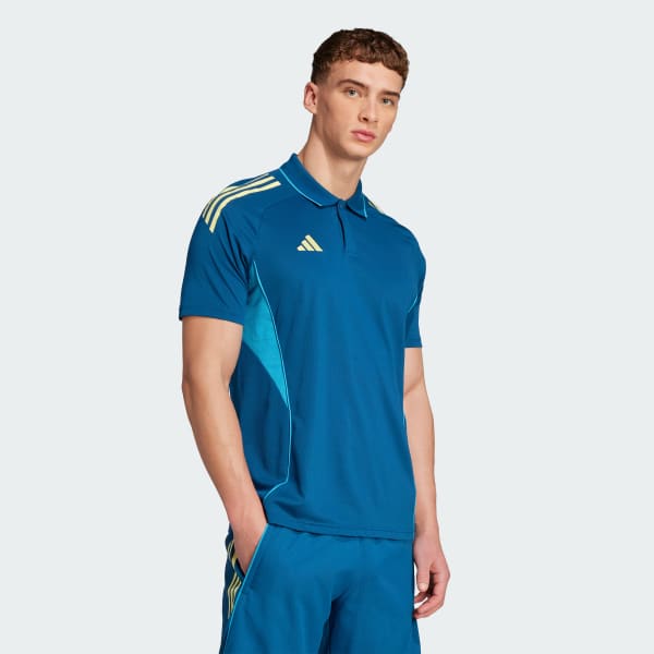 Blue Tiro 25 Competition Polo Shirt