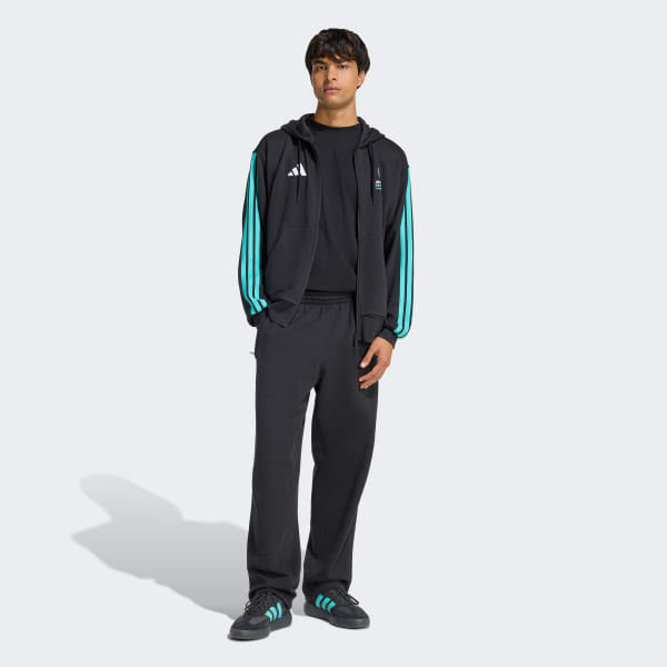Black MERCEDES - AMG PETRONAS FORMULA 1 TEAM DNA FULL ZIP HOODY