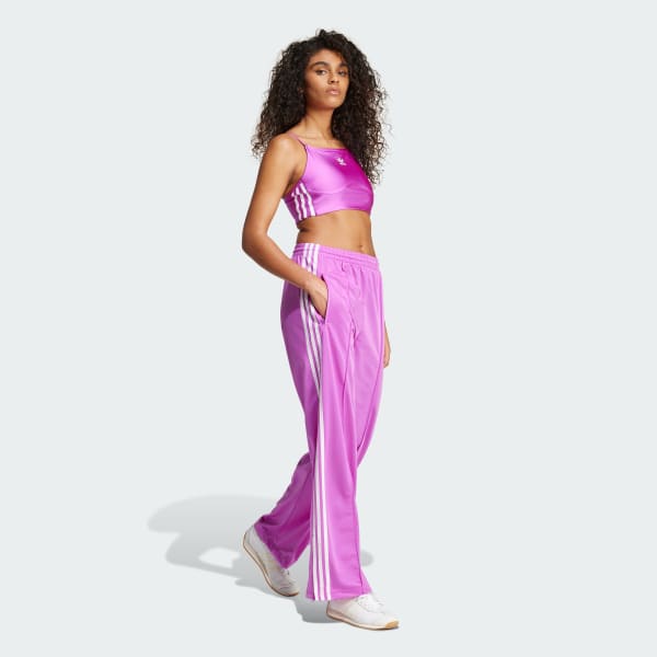 Purple Firebird Loose Track Pants
