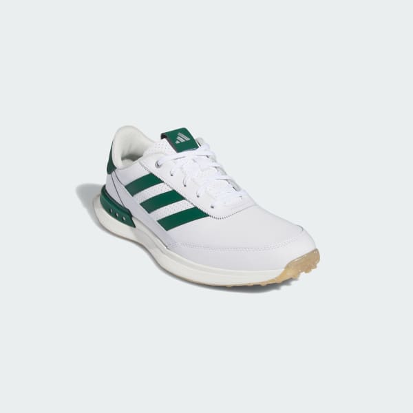 White S2G Spikeless Leather 24 Golf Shoes