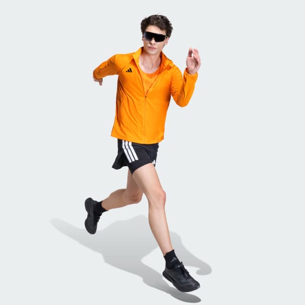 Orange Adizero Running Singlet