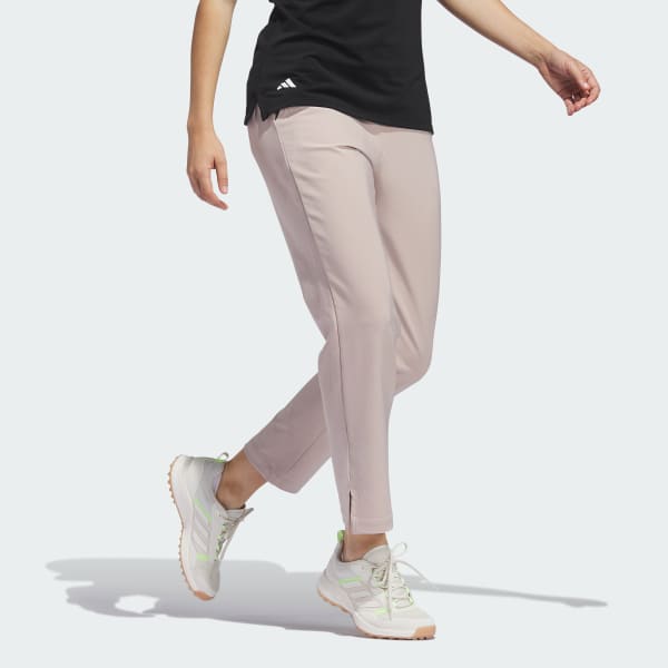 Brown Ultimate365 Solid Ankle Pants