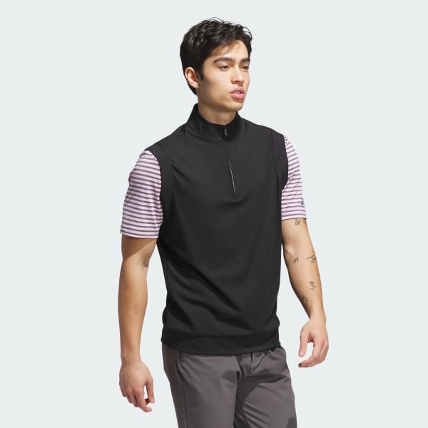 Black Ultimate365 Classic Quarter-Zip Vest