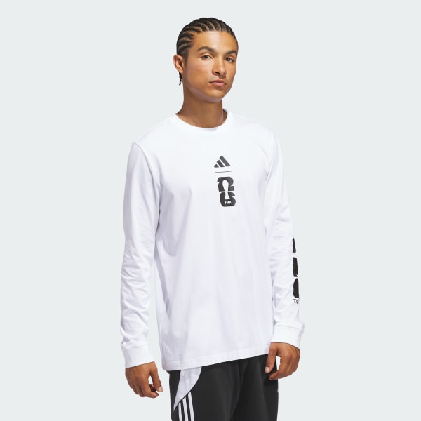 White FIFA World Cup 26™ Match Ball Graphic Long Sleeve T-Shirt
