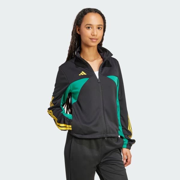 Black Tiro Nations Pack Track Top