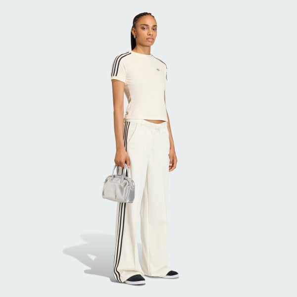 White TERRY TOWEL CALI TEE