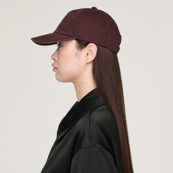 Burgundy Y-3 Dad Cap