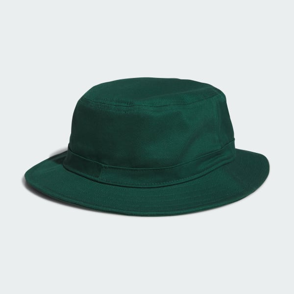 Green Solid Bucket Hat