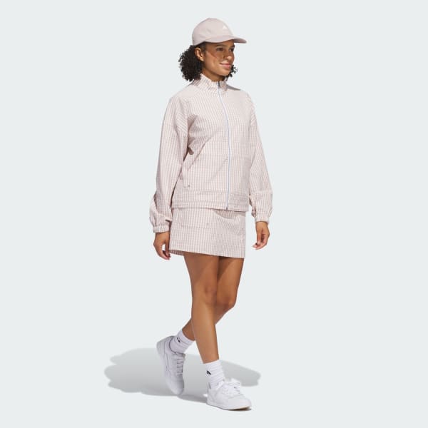 Brown Ultimate365 Gingham Skort