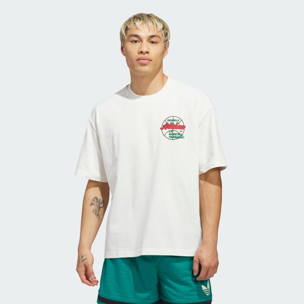 White Originals Basketball Tournament Tee