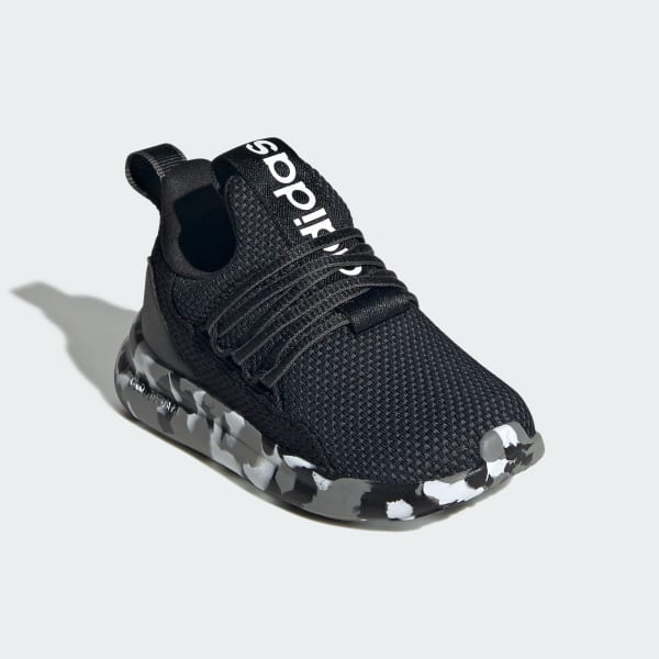 Black Lite Racer Adapt 7.0 Shoes Kids