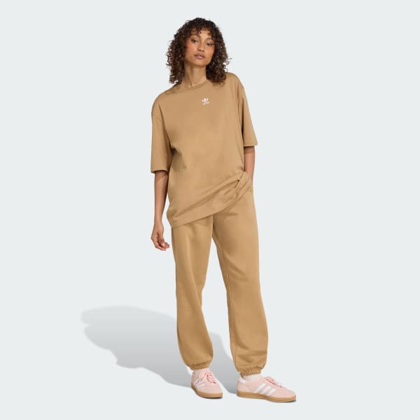 Brown Essentials Boyfriend Tee