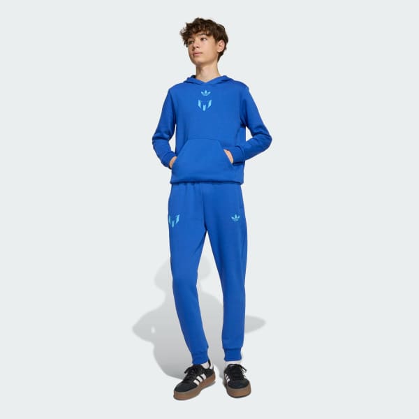 Blue Messi Hoodie Kids