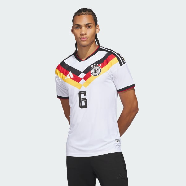 White Germany 26 Home Kimmich Authentic Jersey