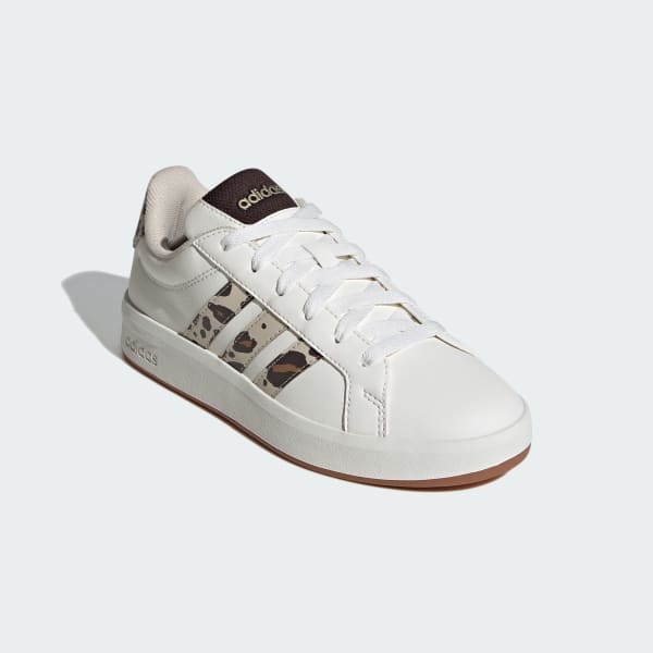White GRAND COURT 3.0 SHOES JUNIOR