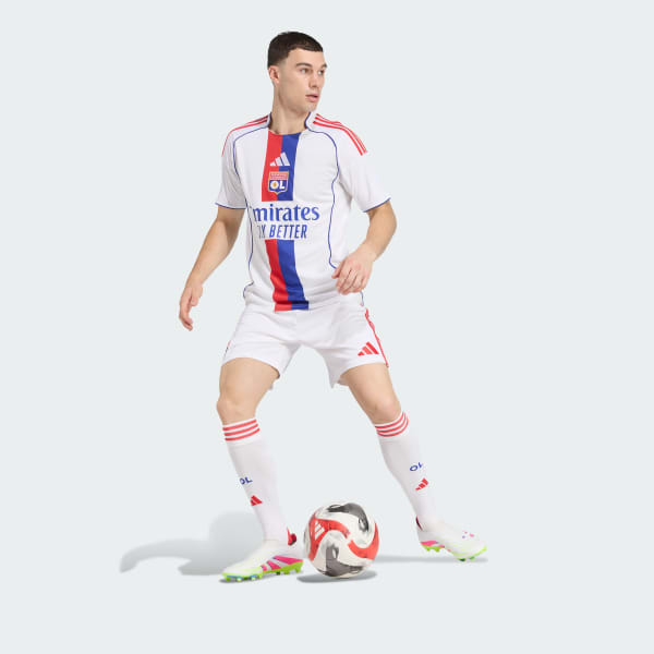 White Olympique Lyonnais 25/26 Home Jersey