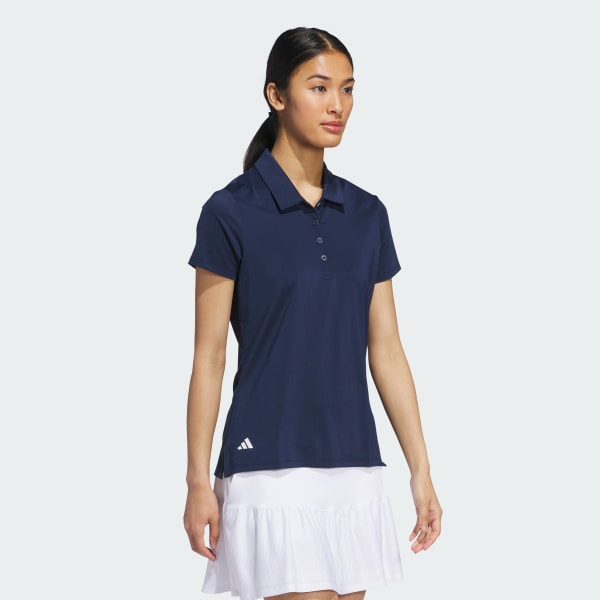 Blue Ultimate365 Solid Short Sleeve Polo Shirt