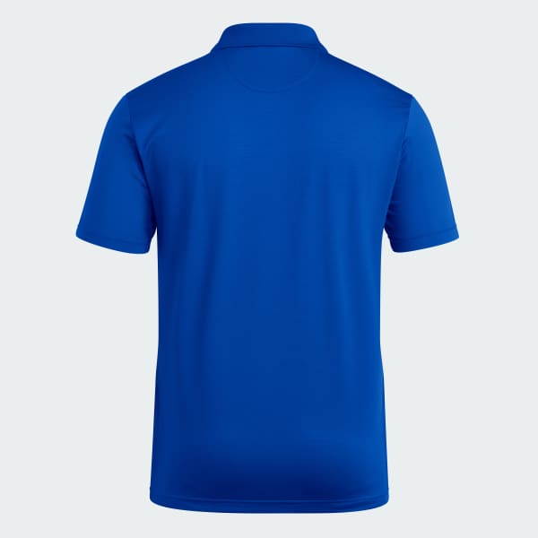 Blue Kansas Jayhawks Coaches Ottoman Polo