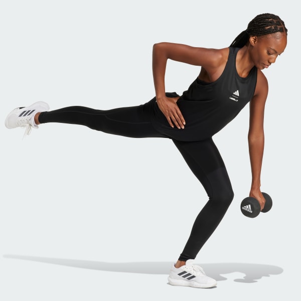 Black Les Mills Graphic Tank Top