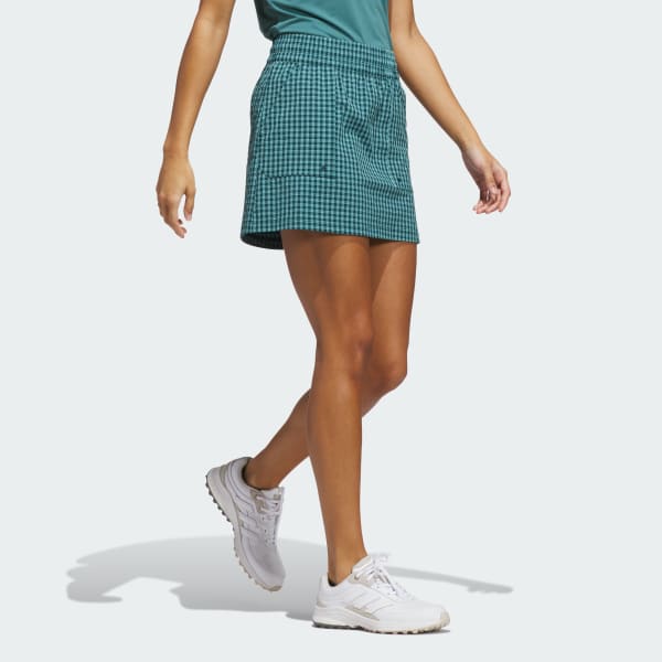 Green Ultimate365 Gingham Skort