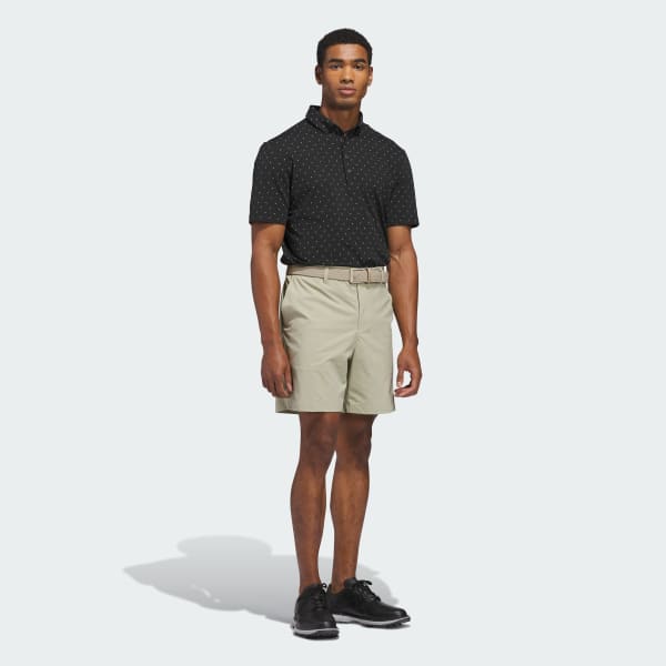 Black ULTIMATE365+ MICRO PRINT POLO SHIRT