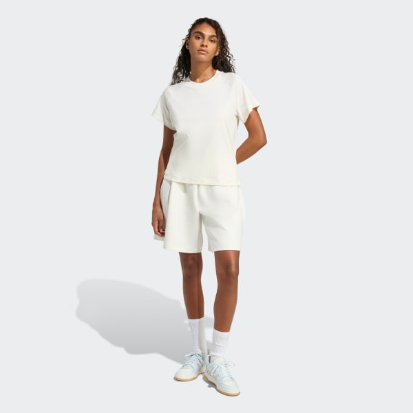 White SOFT LUX TEE