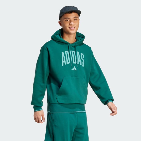 Green Collegiate Hoodie