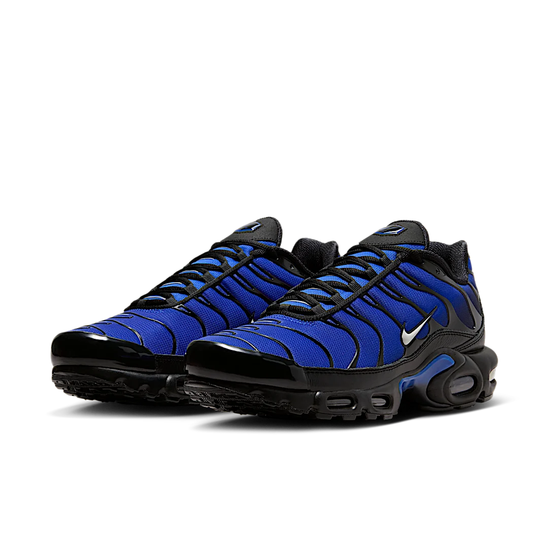 Nithtke Air Max Plus Premium Black Racer Blue