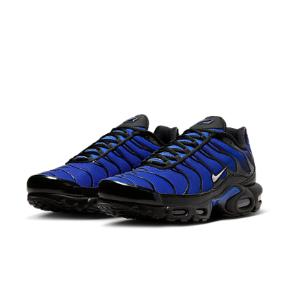 Nithtke Air Max Plus Premium Black Racer Blue