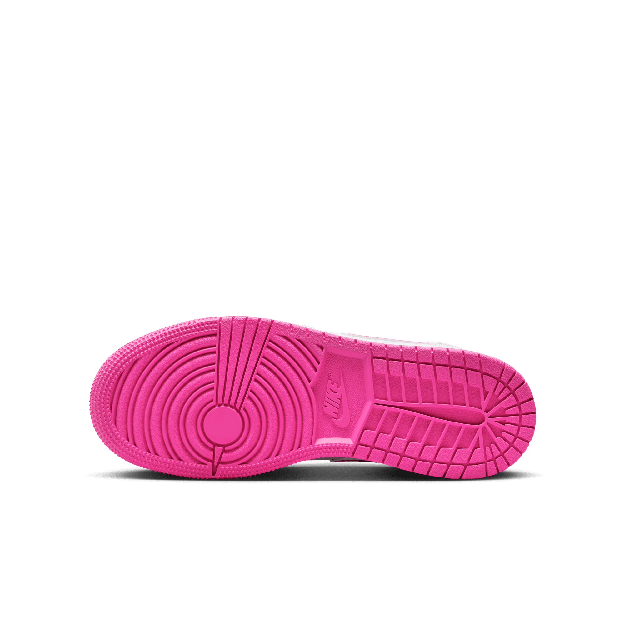 Big Kids' Air Jothtrdan 1 Mid "Fire Pink"